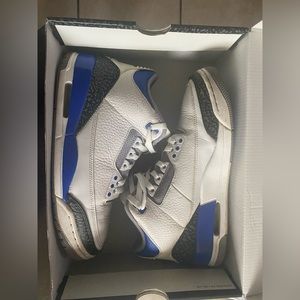 Jordan three razor blues used